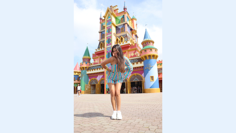 Entre trilhas, parques e o mar azul de Florianópolis, Non Stop acompanha Jaque Sobrinho e Diego em momentos cheios de emoção. (CRÉDITOS: @eutonoparque)