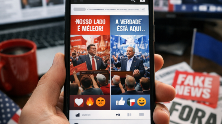 Redes sociais e polarização política: como plataformas digitais moldam diferentes realidades