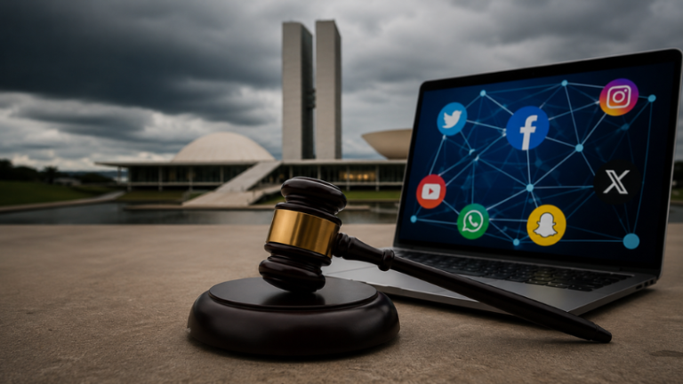 Regulação das redes sociais reacende debate sobre limites entre poderes e liberdade digital